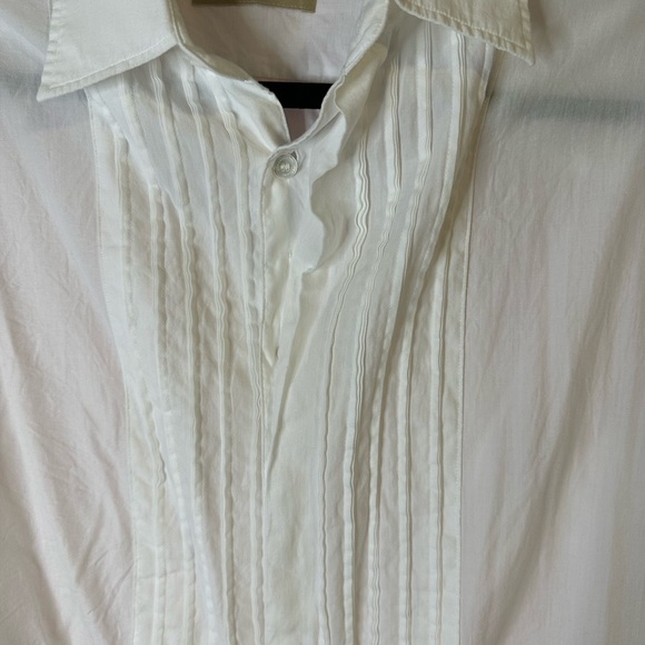 Burberry White Button Down Shirt Size Small - Picture 6 of 11